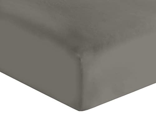 Fitted Sheet 400 Cal King Dark Grey