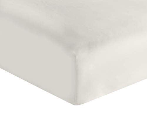 Fitted Sheet 400 Cal King White