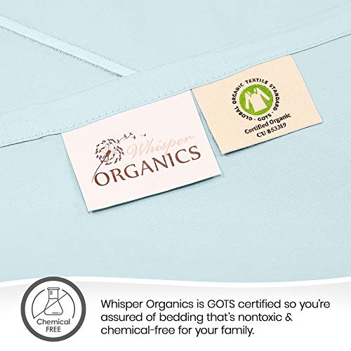 Whisper Organics Duvet Cover, Organic 100% Cotton Duvet Cover, 300 Thread Count