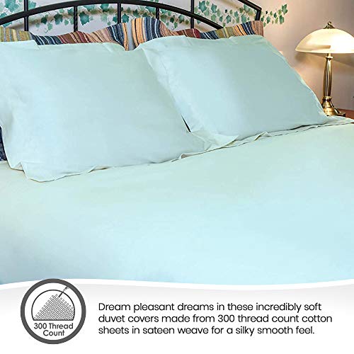 Whisper Organics Duvet Cover, Organic 100% Cotton Duvet Cover, 300 Thread Count