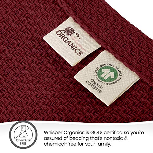 Whisper Organics Organic Cotton Blanket G.O.T.S. Certified